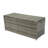 Outdoor Storage Bin 113 Gallon - Grey . For Deck, Patio, Garden. Removable Waterproof Liner, Rust Frame. Spacious And Functional. Versatile Box Lightweight , Metal Liner. Water . Yard Use