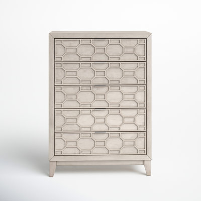 Zeller 38'' W 5 - Drawer Dresser