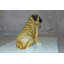 Statue de chien carlin Hode
