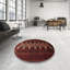 Tapis rouge/brun/beige traditionnel Analisa-423004301