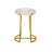 Degolier Cast Glass Top End Table-12075511