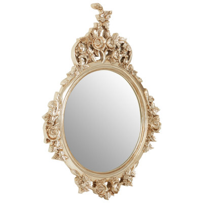 Feathers Flat Wall Mirror