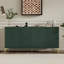  Buffet 60 "avec triangles géométriques et tablettes réglables, armoire de rangement pour la salle à manger, vestibule-768199946