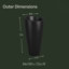 Jardinière en plastique Marazzi-194242657-197888333