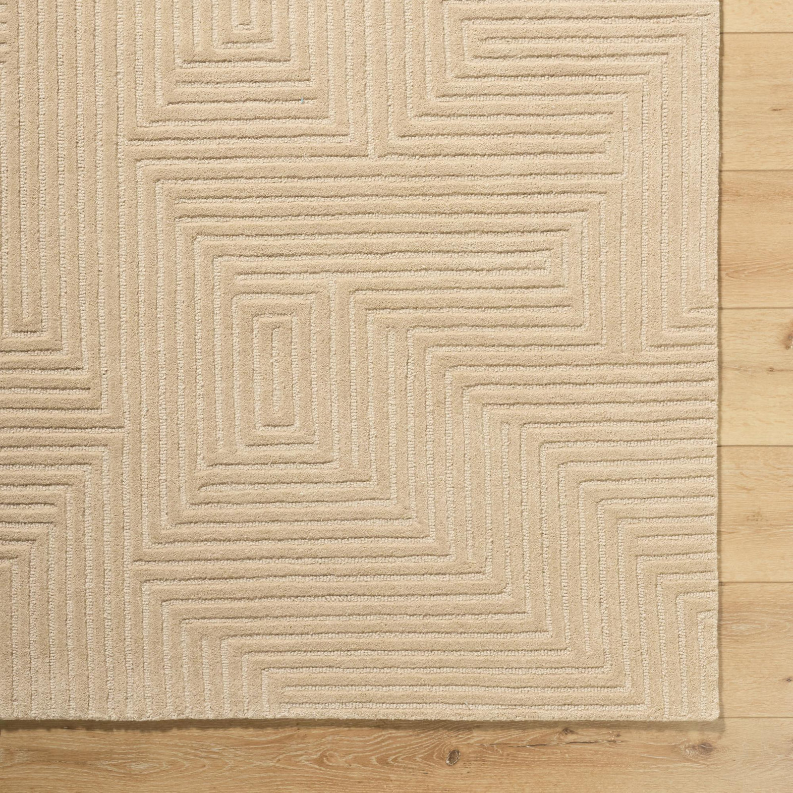 Polk Hand-Tufted Geometric Rug, Rectangle 2' x 3'