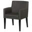 Chaise de salle à manger rembourrée Yorkshire Grey (ensemble de 2)