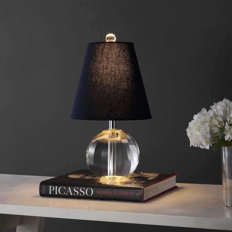 Lampe de table transparente 16 po Charlton, Marine