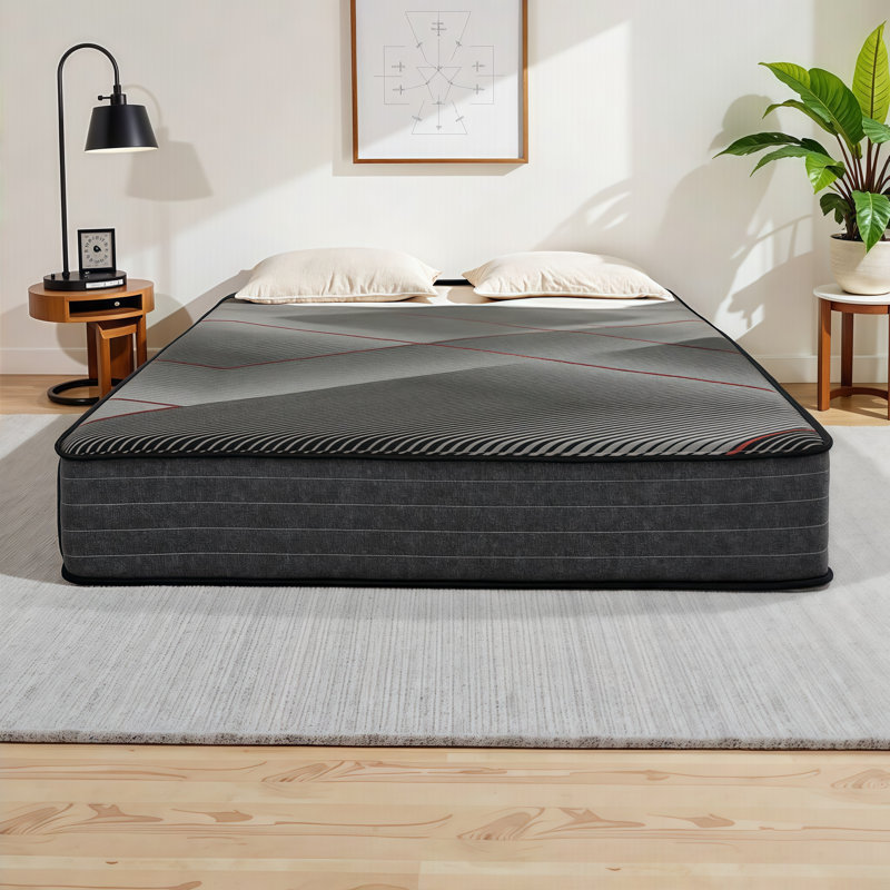 11-Inch Cooling Gel Memory Foam Hybrid Mattress with Pocket Coils - Pressure Relief, Edge Support for Couples & All Sleepers