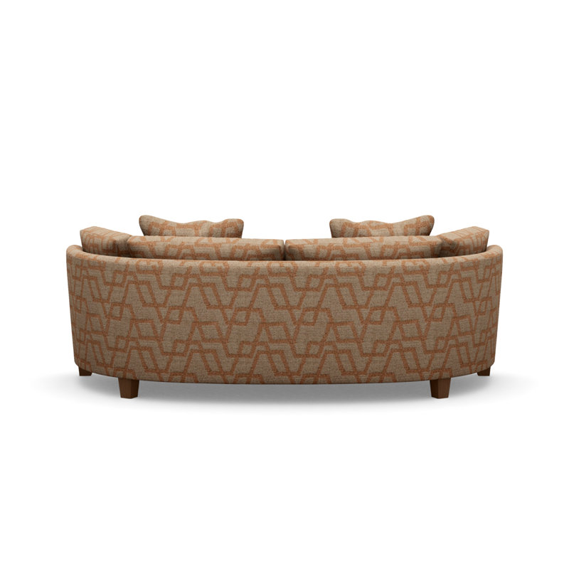 Maynard Long Sofa, Perky 855472, Walnut