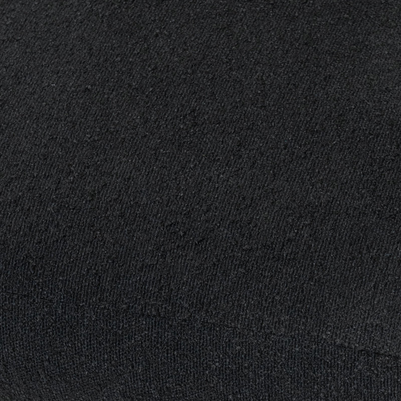 Fauteuil d'appoint en tissu Julina, Noir