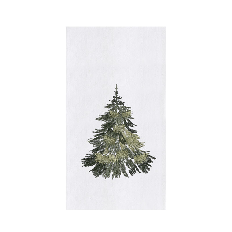 Serviette de Noël Evergreen