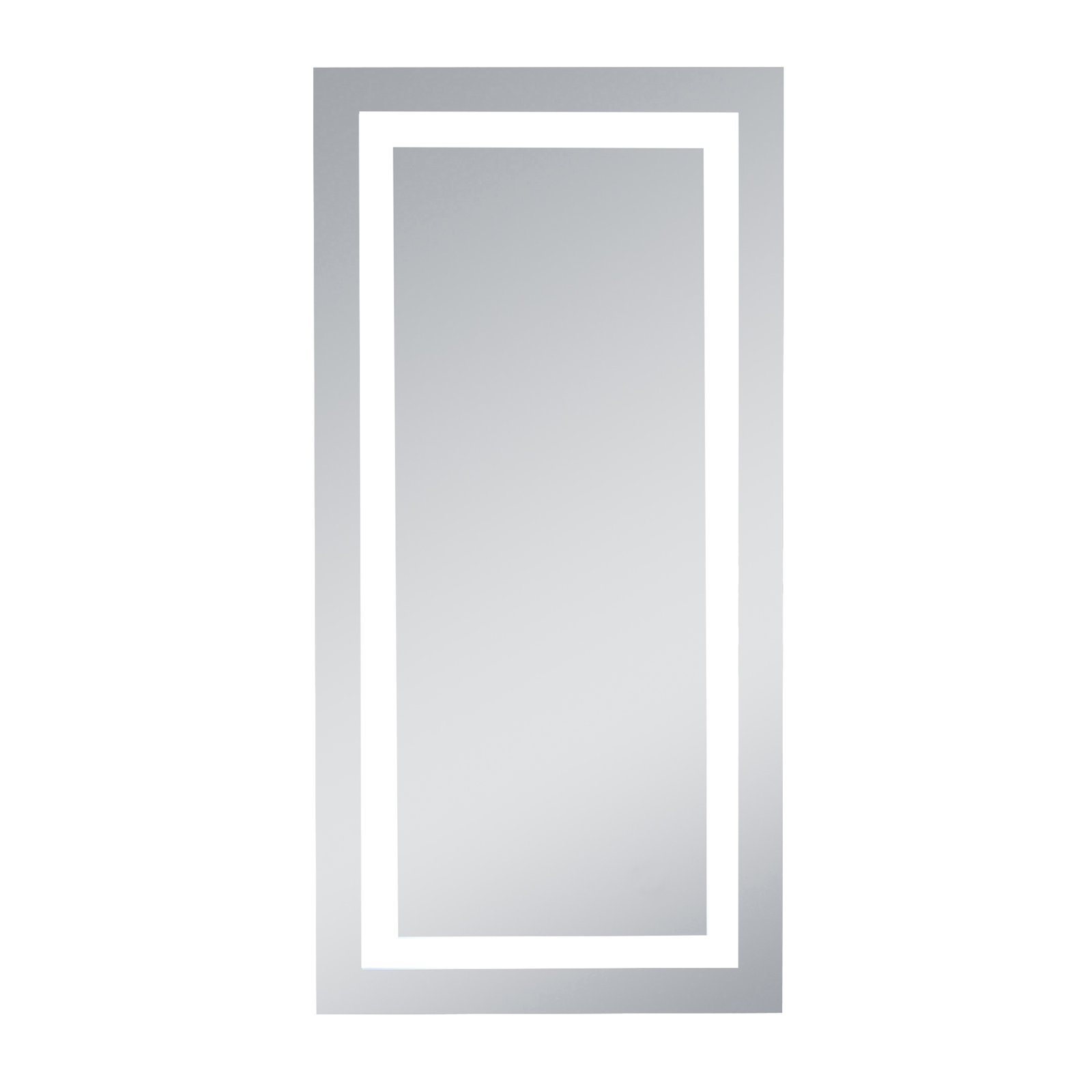 Kenno Flat Wall Mirror, 40" x 20"