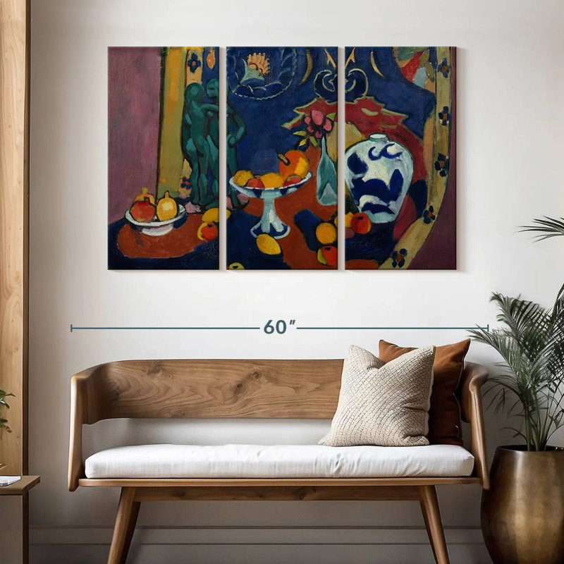 Yarlin Fruit And Bronze, 32" H x 50" W