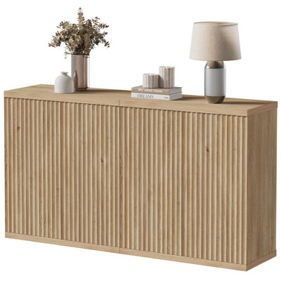 Armoire d'appoint avec tablettes réglables Cesiro