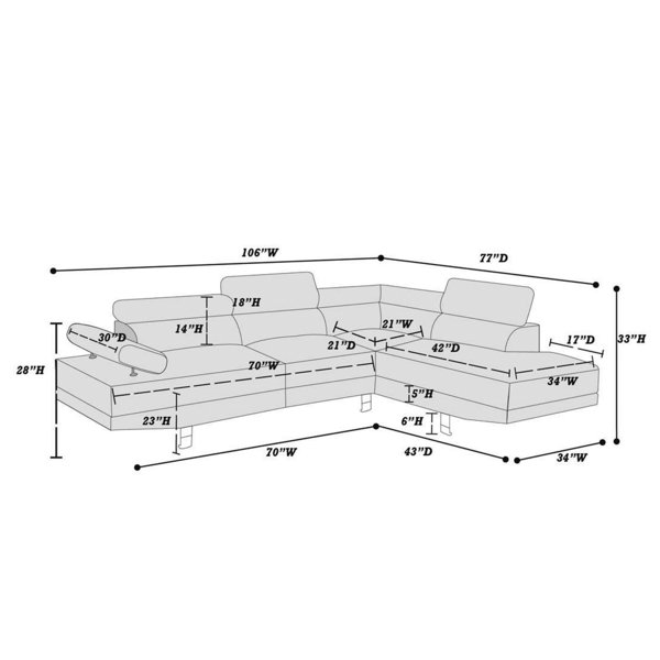 Dimensions du produit