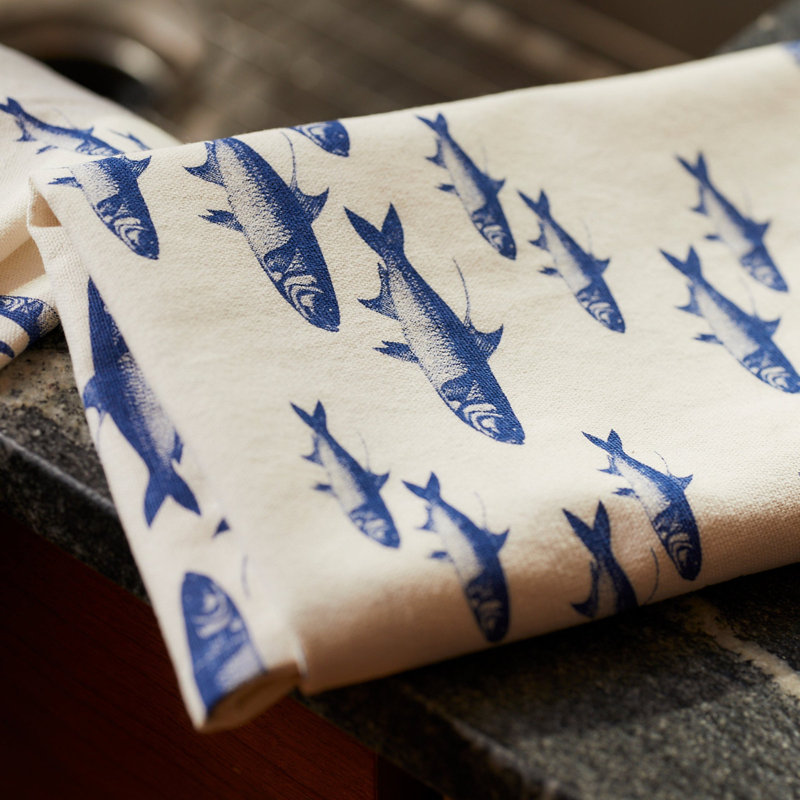 School Of Fish Tea Towel