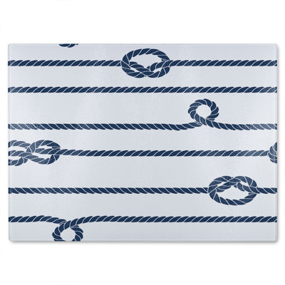 Rope Glass Chopping Board