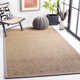 Auckland Bamboo Slat/Seagrass Natural/Gray Area Rug