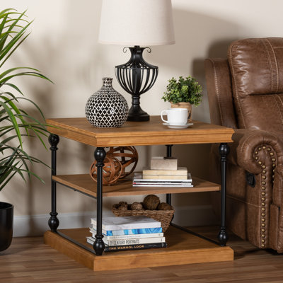 Table de bout avec rangement Frame