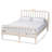 Ethereal Ivory Spindle Wood King Size Platform Bed in Farmhouse Style, 42.14'' H X 77.96'' W X 84.16'' L-520941520-520941522