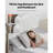 Bed Wedge Pillow for Headboard 76"x10"x6" Bed Gap Filler Fill 0-7" Gap