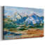 Blue Mountain Peaks II - Toile tendue avec châssis-37351556