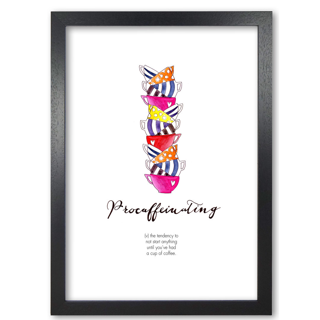 Procaffinating - Print