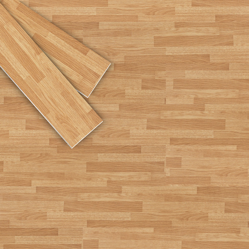 12 Mil 6 In. X 36 In. X 1.8mm Peel And Stick Vinyl Plank Flooring, Water Resistant, Light Oak (45 Sq.ft.), Light Oak
