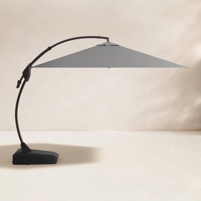 Desiree 9'10" Square Cantilever Sunbrella Umbrella