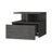 14" Wood One Drawer Floating Nightstand-1277933048