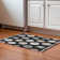 Premium Machine Washable Prisco Black Rug