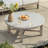 Harmonti  Patio Aluminum 5 Person Swivel Conversation Set With Concrete Table-994288139