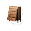 Armoire d'entrée moderne en noyer simple