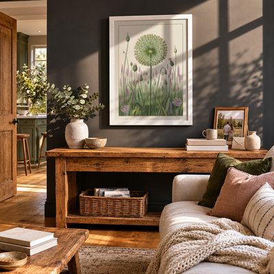 Seedhead And Blooms Botanical - Print