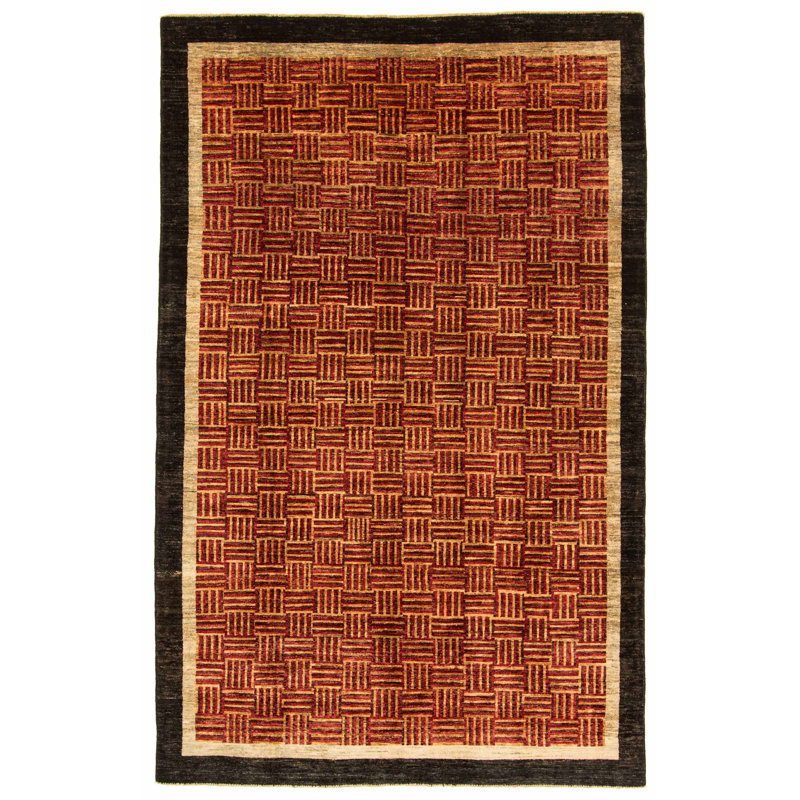 Geometric Hand Woven 179cm X 281cm Area Rug