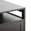 Enceinte de litière, meuble de litière pour chat avec prise dissimulée, 2 portes, table de rangement pour chat, table d'appoint pour chat, grand bac à litière en bois inclus, Esspresso-1231301896
