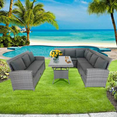 Rasmus Patio Conversation Sets, Dining Table Sets
