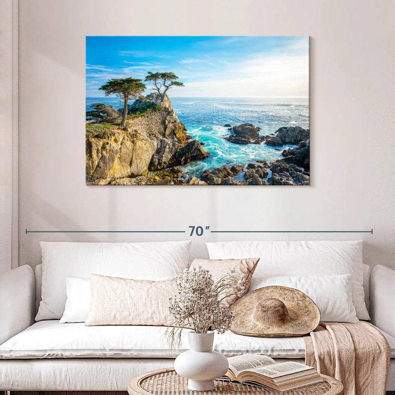 Gillard Bright Pebble Beach, H 30 po x l 45 po