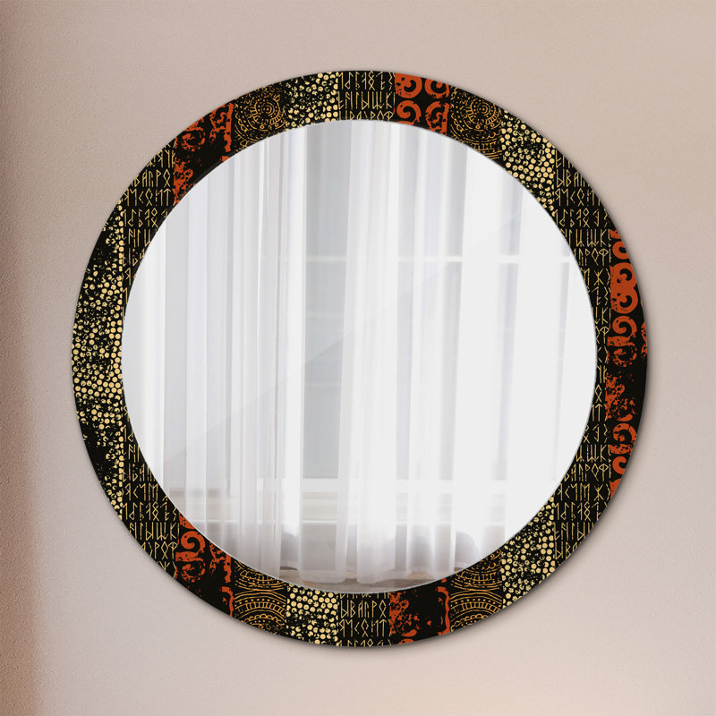 Huldar Glass Flat Wall Mirror