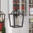 Skegness 1 - Light Matte Black Lantern Pendant-699559446