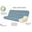 Tucson Futon Frame in Rustic Walnut Finish with Linen Charcoal Mattress-895228704