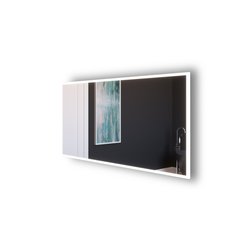 Jessalyn 60" x 30" Voice Control Smart LED Light Bathroom Vanity Mirror