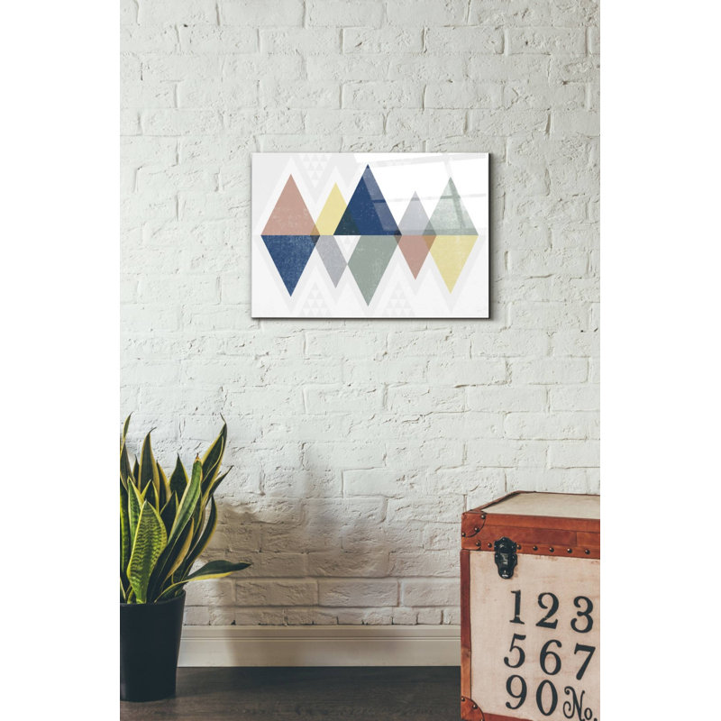 «Mod Triangles II Soft» par Michael Mullan, H 16 po x l 24 po x P 0,12 po