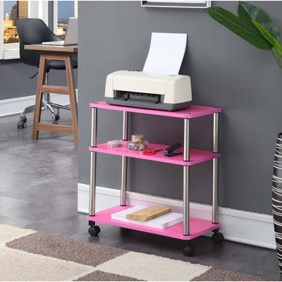 Edwin Utility Cart with Stainless Steel Poles