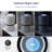 Air Purifiers for Home, High Efficient Filter for Smoke, Dust and Pollen in Bedroom, Filtration System Odour Eliminators for Office with Optional Night Light, LV-H132 1 Pack-110948834