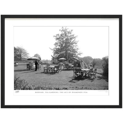Bodfari, Tea Gardens, The Ace Of Diamonds 1936 by Francis Frith - Single Picture Frame Print