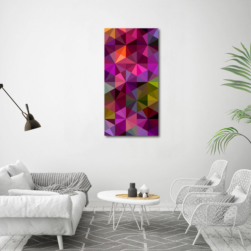 Waves Abstraction - Wrapped Canvas Print