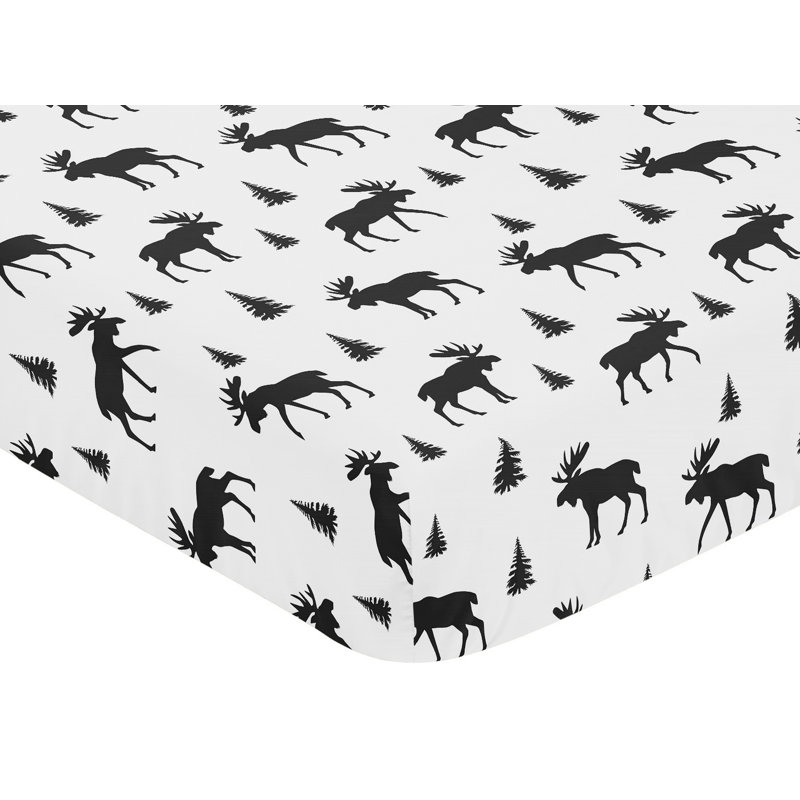 Drap-housse pour lit de bébé Rustic Patch