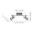 Continuum 15.35'' 2 -Light Fixed Track Track Kit with Dimmable and Adjustable Head-1786051089