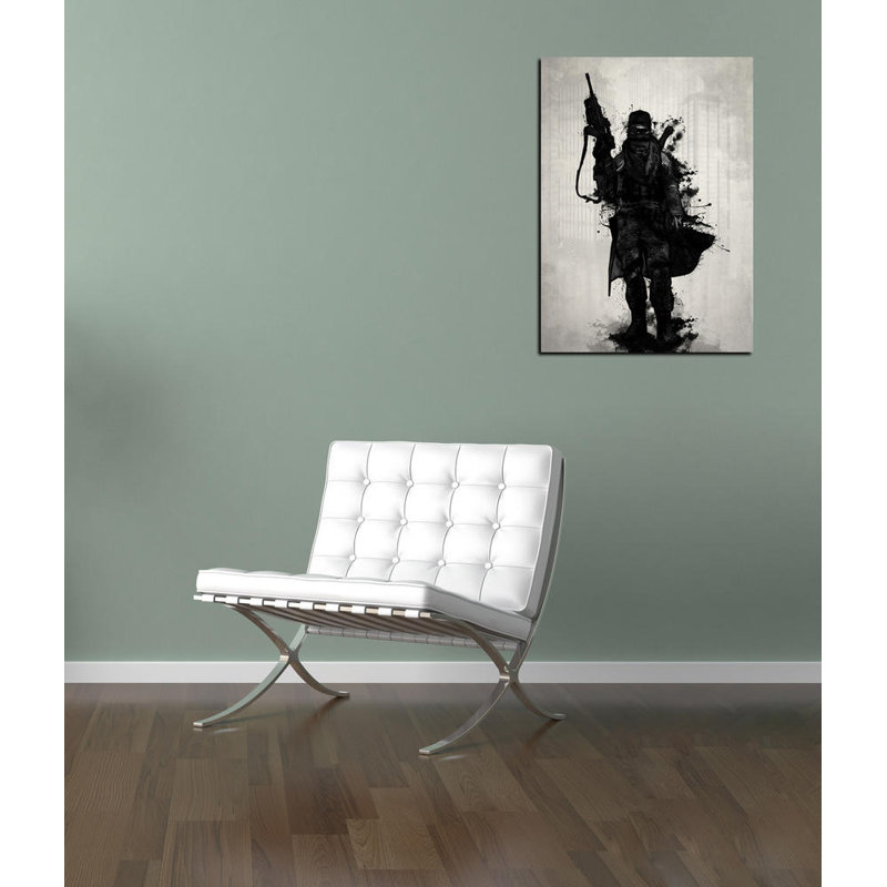 Cortesi Home «Post Apocalyptic Warrior» par Nicklas Gustafsson, art mural sur toile, H 36 po x l 26 po x P 1,25 po